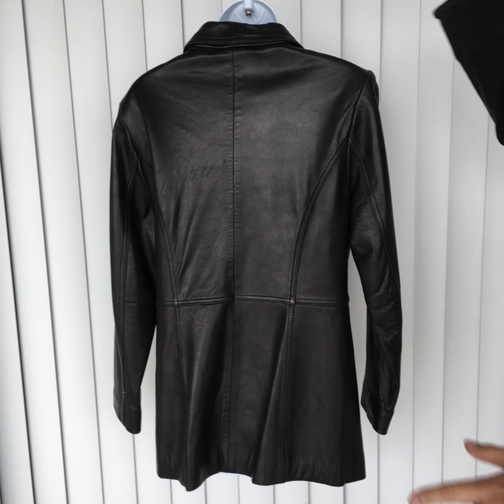 Leather Blazer - image 2